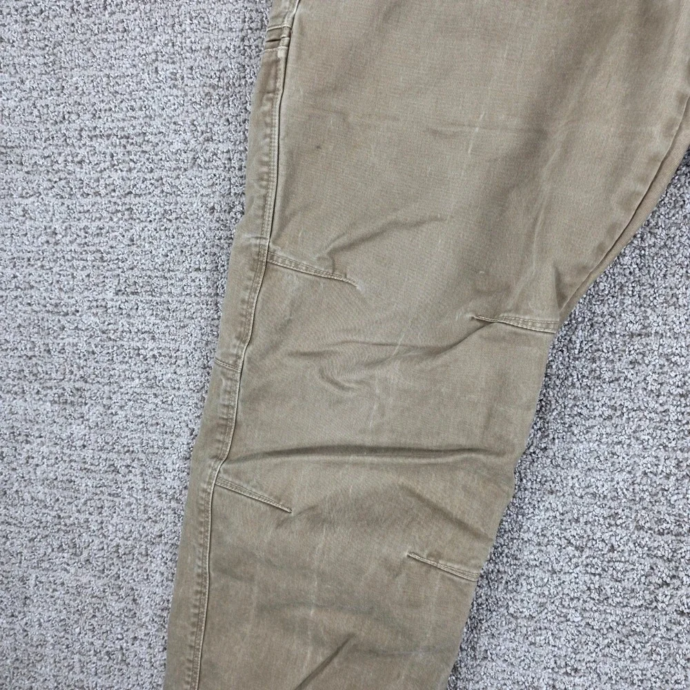 Kuhl Rydr Crag Series Mens 32x30 Khaki Tan Cotton Blend Work Hiking Pants